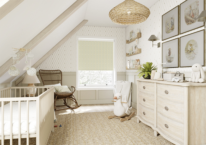 Puddle Down, Duck Stripe Shell - Roller Blind - Image 7